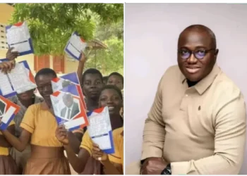 Kumawu MP Ernest Yaw Anim donates GHS 10,000, 24 street bulbs to Sekyere Kusi SHS
