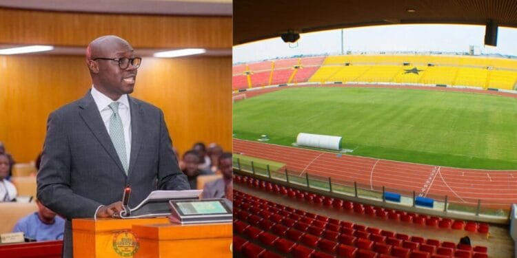 Government to build modern stadiums in three regions from 2026 to boost sports infrastructure and talent development, says Finance Minister Dr Ato Forson