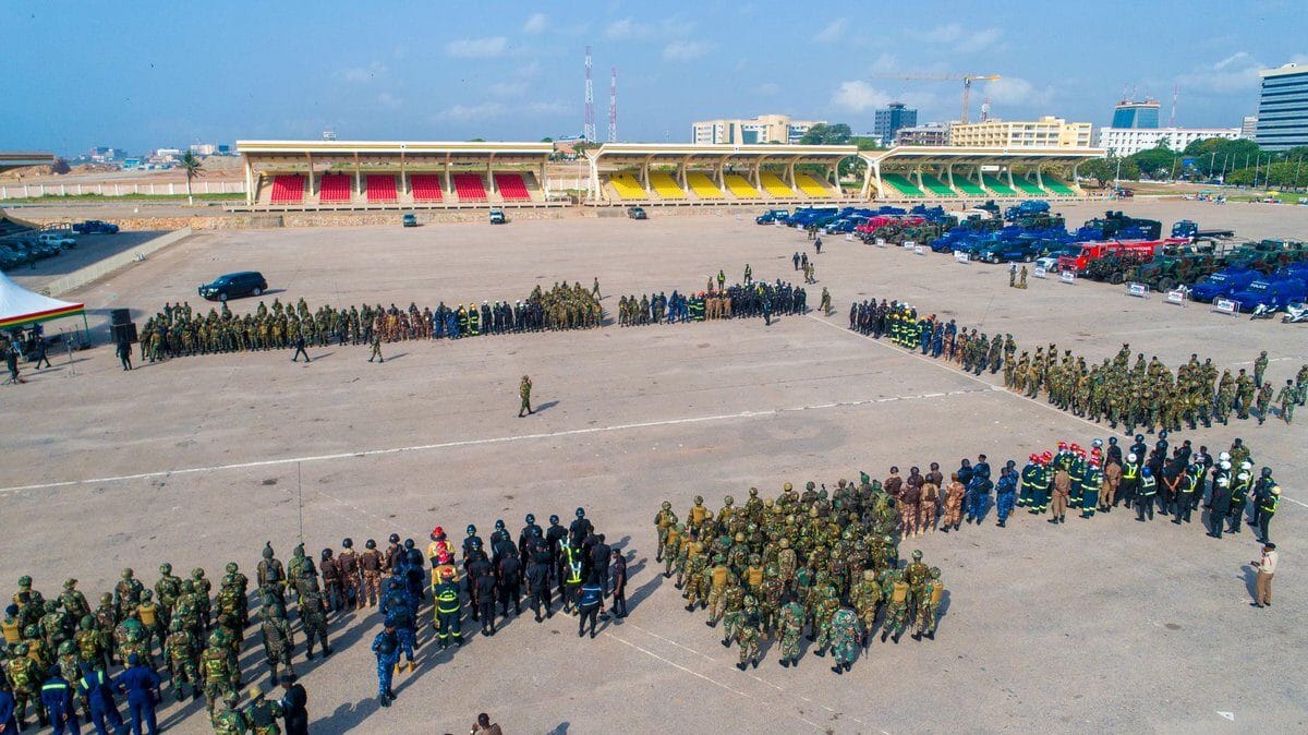 Accra multi-agency ‘show of force’ security operation outlines ...
