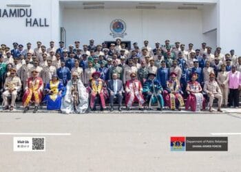 GAFCSC graduates 77 officers from Junior Staff Course 84
