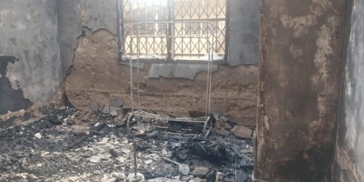 Police arrest two suspects over arson attack at Oyarifa Anointed Down