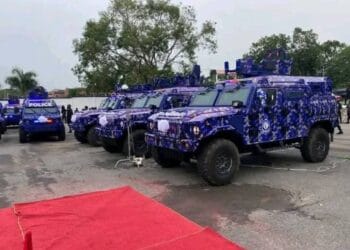 President Mahama boosts police with 40 new armoured vehicles ahead of Christmas security operations
