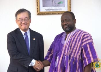 Japanese ambassador visits Trade Ministry ahead of Ghana–Japan business forum