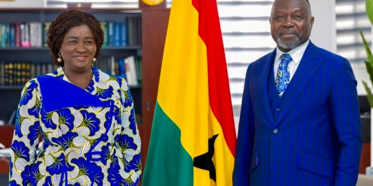 Vice president Jane Naana Opoku-Agyemang engages Ministry of Justice on legal and institutional reforms