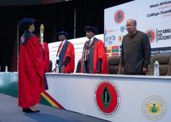 President Mahama honoured as grand patron at 66th West African College of Surgeons Conference