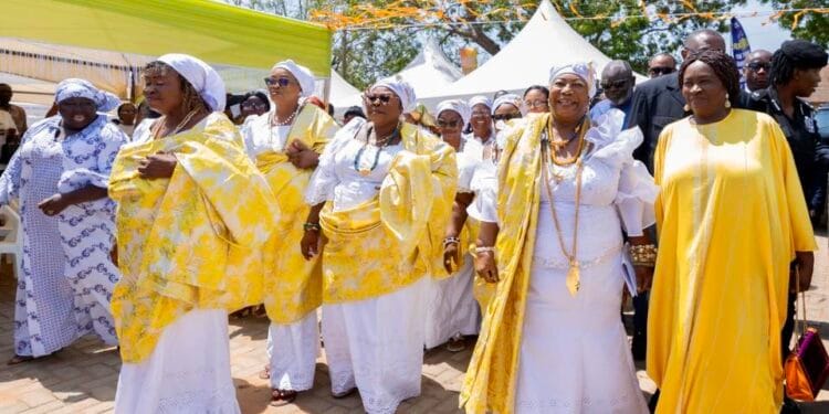 Vice president engages market women at GAMA end-of-year gathering