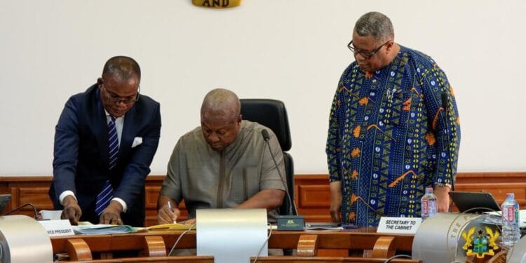 President Mahama signs 24-Hour Economy Authority Bill into law