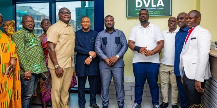 DVLA commissions Adum Premium Ultra Office in Kumasi; 24-hour service announced