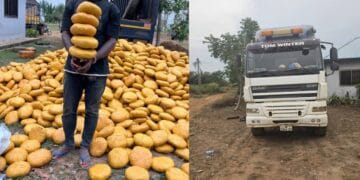 Police intercept 4,000 parcels of suspected narcotics concealed in truck at Dambai