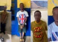 Police arrest two in motorbike snatching incident at Sibakon Down