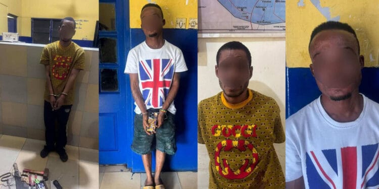 Police arrest two in motorbike snatching incident at Sibakon Down