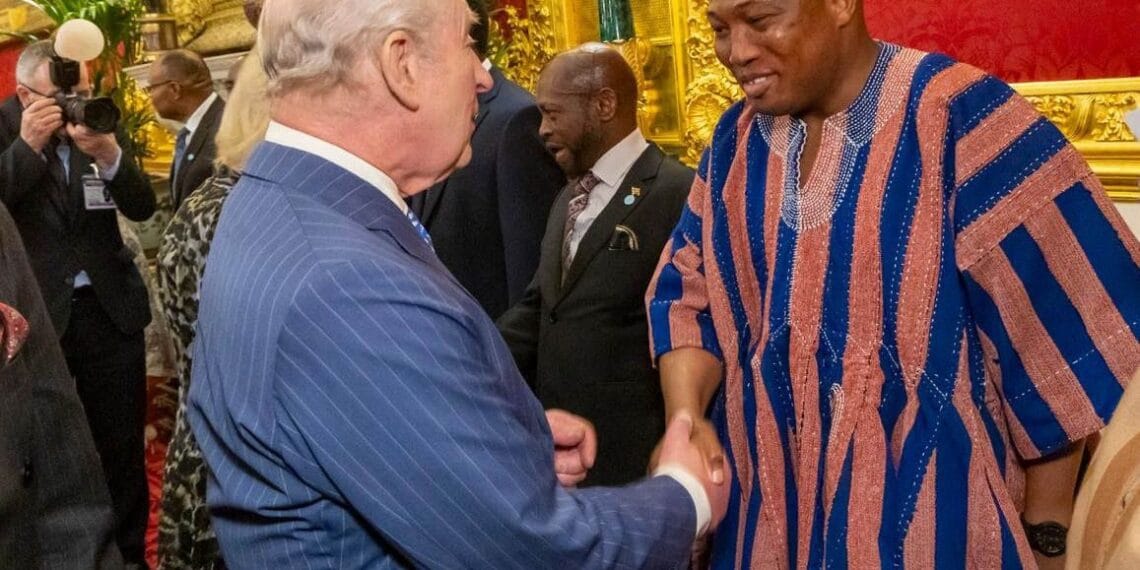 Ablakwa meets King Charles III at St. James’s Palace