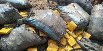 Police seize suspected cannabis in Techiman after road accident