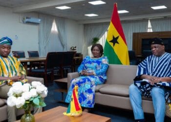 Opoku-Agyemang visits Roads Ministry to review infrastructure development