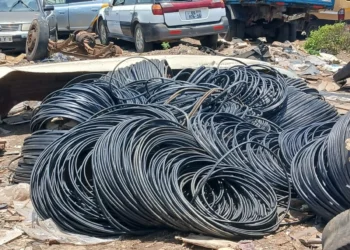 CID recovers over 100 tonnes of stolen ECG cables in Tema raid