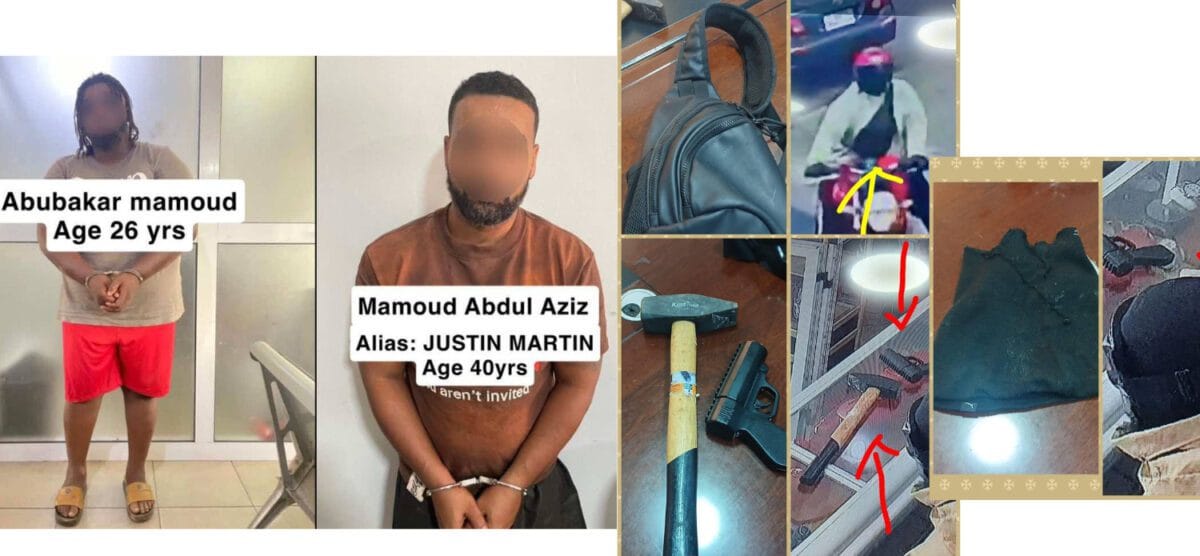 Police arrest two suspects over 2025 jewellery shop robbery in Dzorwulu
