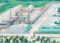 A wide shot of the Atuabo Gas Processing Plant
