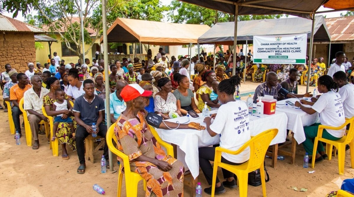 U.S Embassy holds community health outreach in Ghana