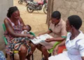 Health workers conducting home or community visits