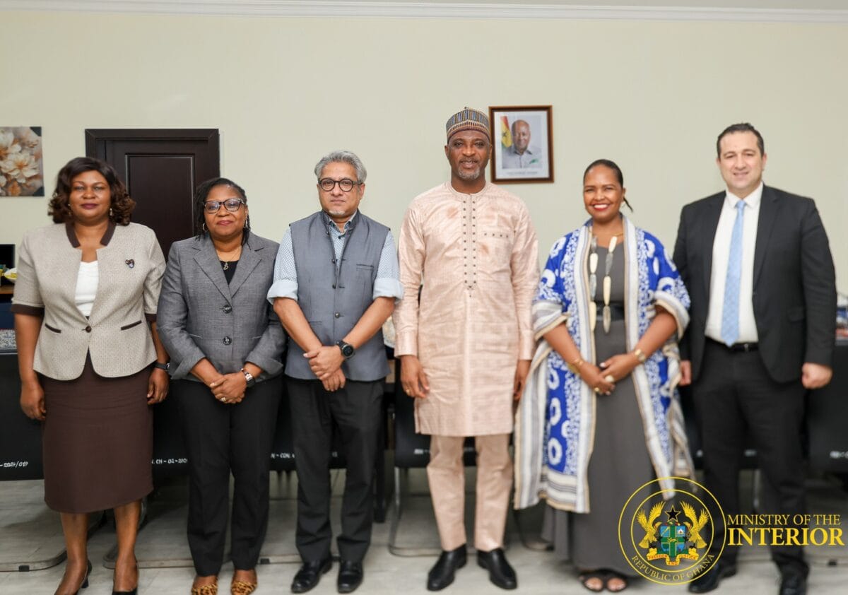 UNDP commends Ghana’s peace efforts during meeting with Interior Minister