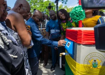 Akufo-Addo commissions Phase Three of Five Districts Water Supply Project
