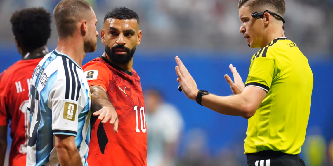 Egypt asks FIFA to investigate officiating in Argentina defeat