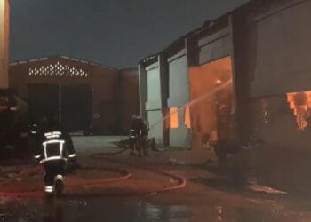 Fire destroys Melcom Central Warehouse at Tema Free Zone, no casualties recorded