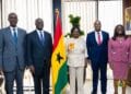 Vice President Naana Jane Opoku-Agyemang visits the Ministry of Finance for a working engagement