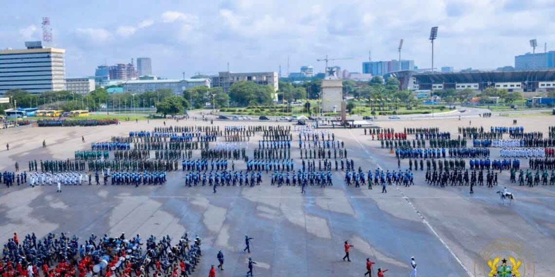 Vice President commends cadets at Republic Day parade