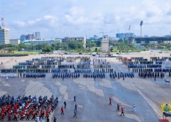 Vice President commends cadets at Republic Day parade