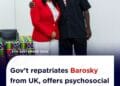 Gov’t repatriates Barosky from UK, offers psychosocial and financial support